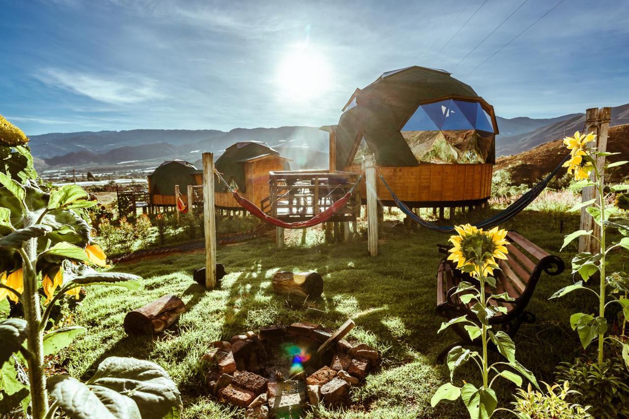 Los Nopales Glamping Sáchica Zewnętrze zdjęcie