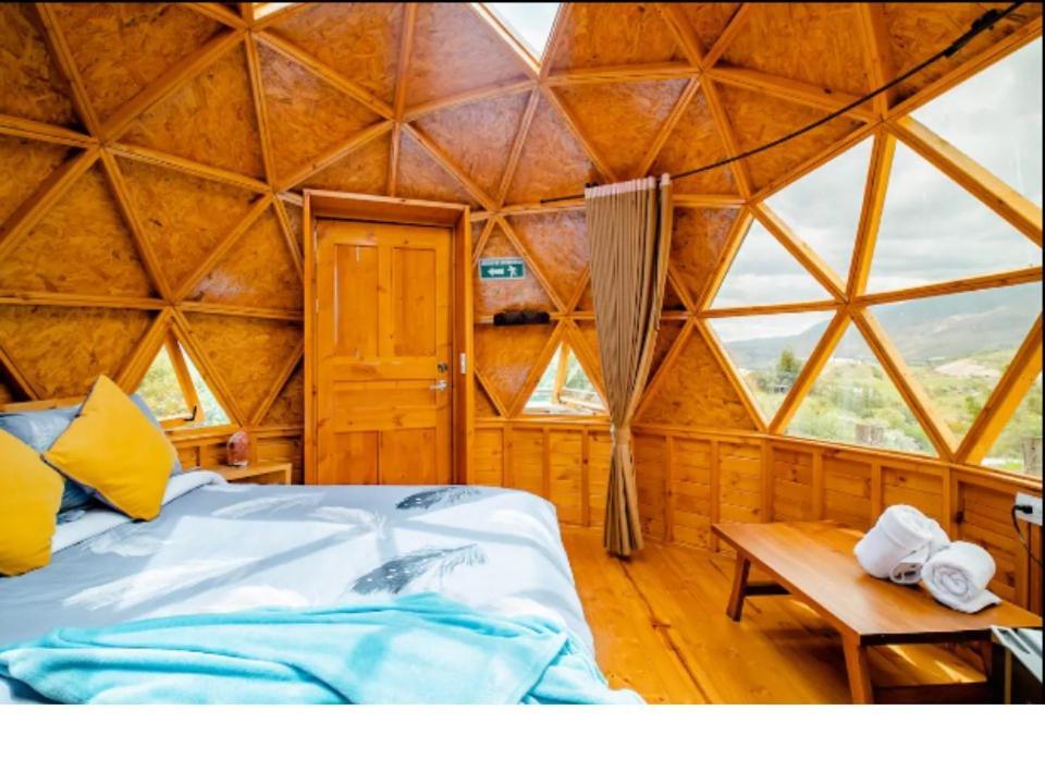 Los Nopales Glamping Sáchica Zewnętrze zdjęcie